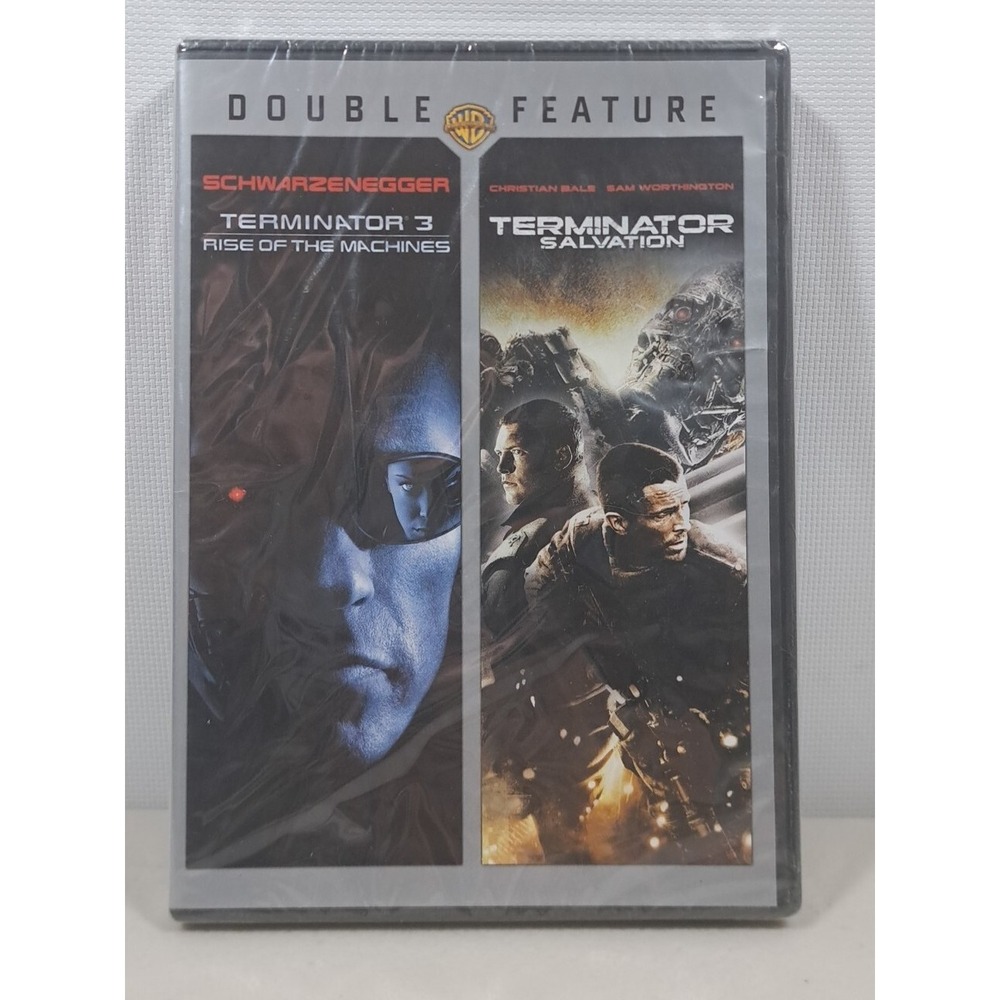 Terminator 3‎ / Terminator Salvation  Double Feature  (2011) DVD Brand New!